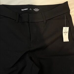 Old Navy womens Classic Black Chinos